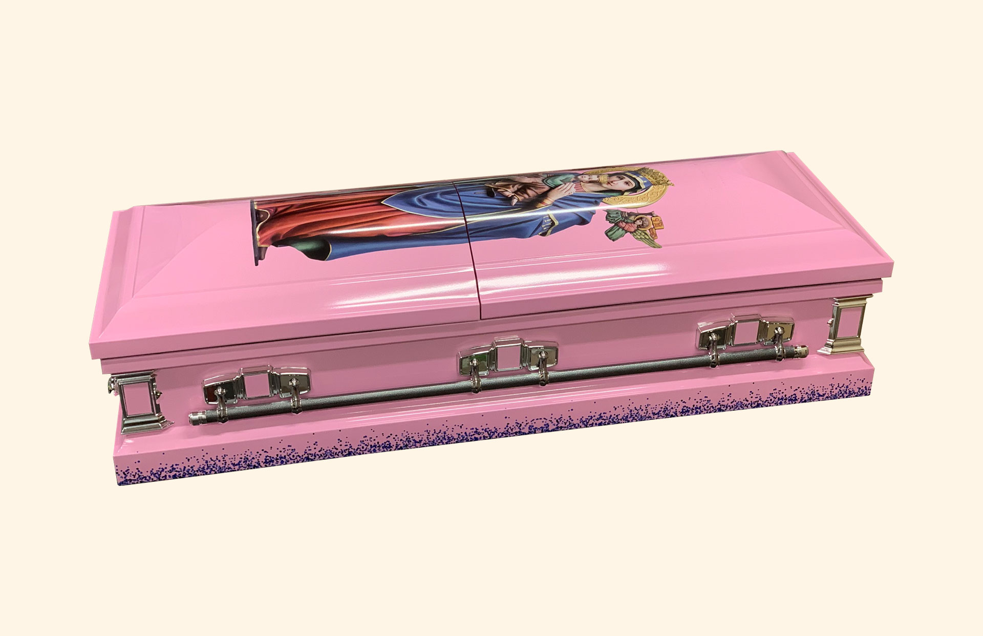 Devotion Mary and Child American Casket